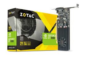 ZOTAC GeForce GT 1030 2GB GDDR5 64-bit PCIe 3.0 DirectX 12 HDCP レディロープロファイルビデオカード ZT-P10300A-10L