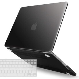 iBenzer 2022 2021 2020 MacBook Air 13 用 ケース モデル M1 A2337 A2179 A1932 保護ケース + 日本語配列キーボードカバー 付き 13インチのマックブックエアーに対応 Mac Airに対応 ハードシェル カバー (2022-2018