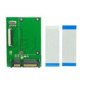 Chenyang SATA - 40ピン ZIF CE 1.8インチ SSD HDDアダプターボード LIFフラットケーブル付き ZIF CEからSATA ZIF CE 1.8 ssd - SATA ATA HDD MSATA SSD - 4.57cm 22ピンアダプターコンバーター