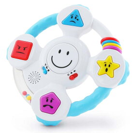 ベストラーニング 「スピン&amp;ラーン学べるハンドル」- 6〜36ヶ月の赤ちゃん、乳幼児向け対話型知育玩具 - 色、形、感情、音楽のゲームを学べる - 赤ちゃんへのおもちゃのプレゼントに