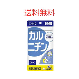 DHC カルニチン 20日分 脂肪燃焼 ダイエット サポート エネルギーアップ 代謝促進 健康 維持 体脂肪 ケア スポーツ 活力アップ 筋肉 エネルギー 補助 体力増強 健康 補助 免疫力 向上 生活習慣 改善 ストレス軽減 代謝 健康的な体作り 送料無料