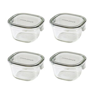 iwaki(CL) ϔMKX ۑe N[O[ pbN&W 200ml×4 ܂t