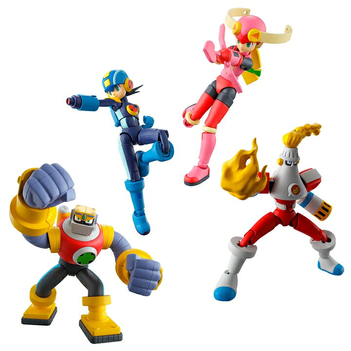 楽天市場】SMP Kit Makes Pose ロックマンエグゼ 01 (4個入) BOX 食玩 