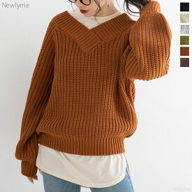 楽天市場 Lime ライム カラーオレンジ ニット セーター トップス レディースファッションの通販