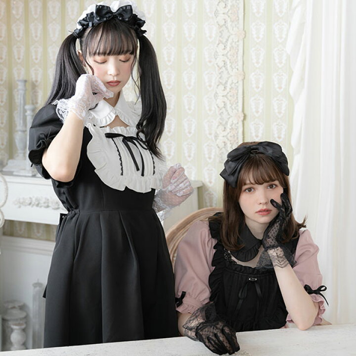 楽天市場】【SALE】 フリルメイドリボンワンピース ワンピース その他  