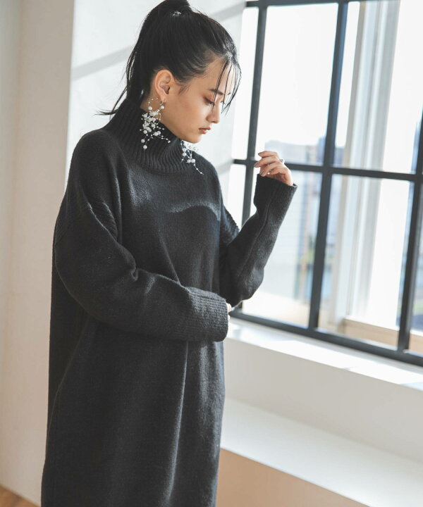 スタンブリーバックロングテイルタートルネック 