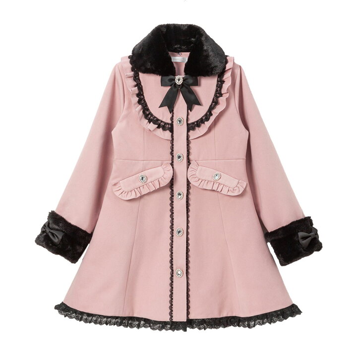 楽天市場】レースフリルビジュープリンセスリボンコート レディース 