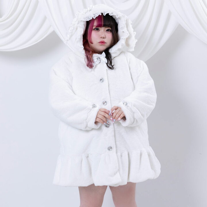 Rady エコファーPコート ショート Rady レディー エコファーPコート 