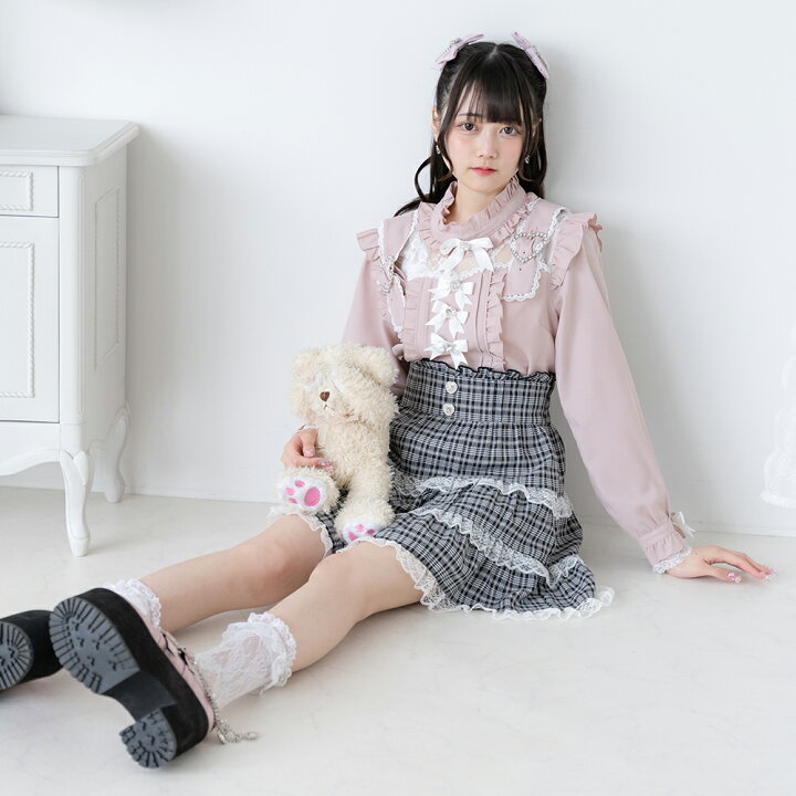 楽天市場】ハートベルトチョーカービジューブラウス : 夢展望 YUMETENBO