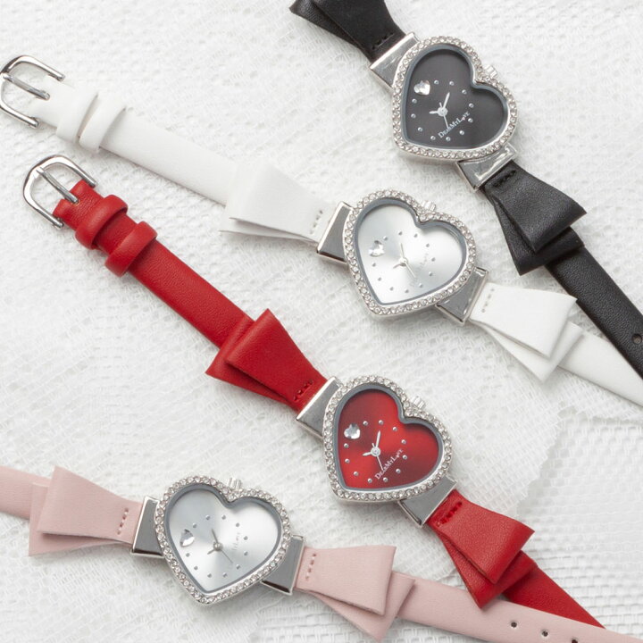 楽天市場】ときめきハートリボンウォッチ : 夢展望 YUMETENBO 