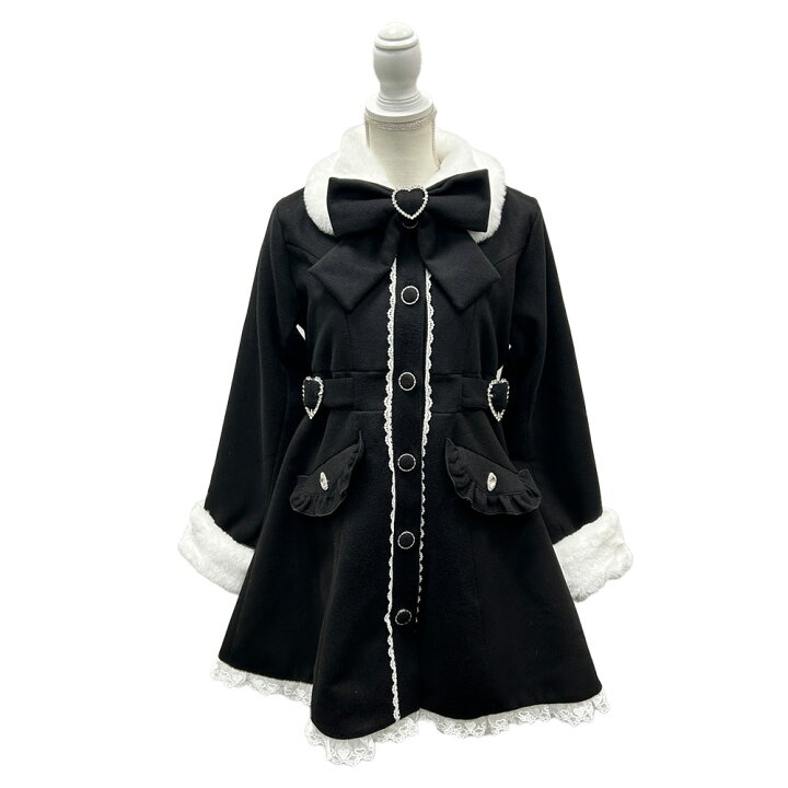 楽天市場】【SALE】ハートたっぷりフリルAラインファーコート : 夢展望  