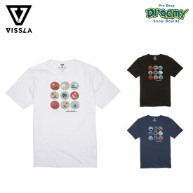 VISSLA ヴィスラ Radicals Vintage Wash Tee M422LRAD19SU ヴィンテージウォッシュ Tシャツ ロゴ プリント SPRING/SUMMERモデル 正規品