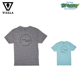 VISSLA ヴィスラ Strike 3 Snow Heather Tee M425KSTK レギュラーフィット Tシャツ ロゴ スーパーソフト スクリーン プリント SPRING/SUMMERモデル 正規品