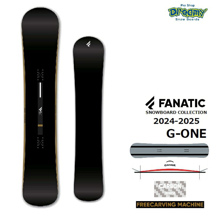 楽天市場】24-25 FANATIC ファナティック G-ONE キャンバー ディレク  