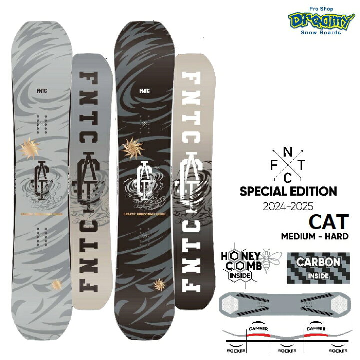 楽天市場】24-25 FNTC エフエヌティーシー CAT ダブルキャンバーモデル  