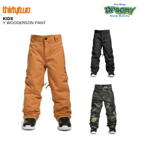 thirtytwo サーティーツー Y WOODERSON PANT 200019122 キッズ スノーパンツ Team Fit 防水 2レイヤー ストレッチブーツゲイター モデル 正規品