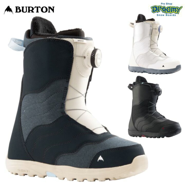 楽天市場】BURTON バートン Women's Mint BOA Snowboard Boots - Wide 215361 ミント ソフトフレックス オールマウンテン スノーボード ブーツ レディース 正規品 :