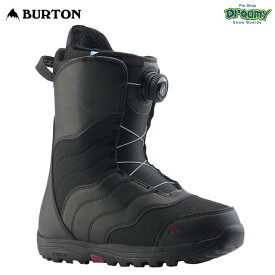 BURTON バートン Women's Mint BOA Snowboard Boots - Wide 215361 ミント スノーボードブーツ ワイド ソフトフレックス オールマウンテン Black 22-23 正規品