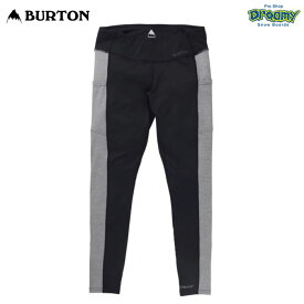 BURTON バートン Women's Midweight X Base Layer Pants 221991 ベースレイヤー パンツ スキンフィット 4ウェイストレッチ 速乾 防臭 ファーストレイヤー 正規品