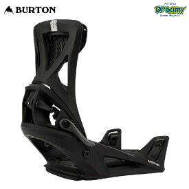 BURTON バートン Men's Step On Genesis Re:Flex Snowboard Bindings 229601 メンズ ジェネシス ステップオン スノーボード バインディング Black 23-24 正規品