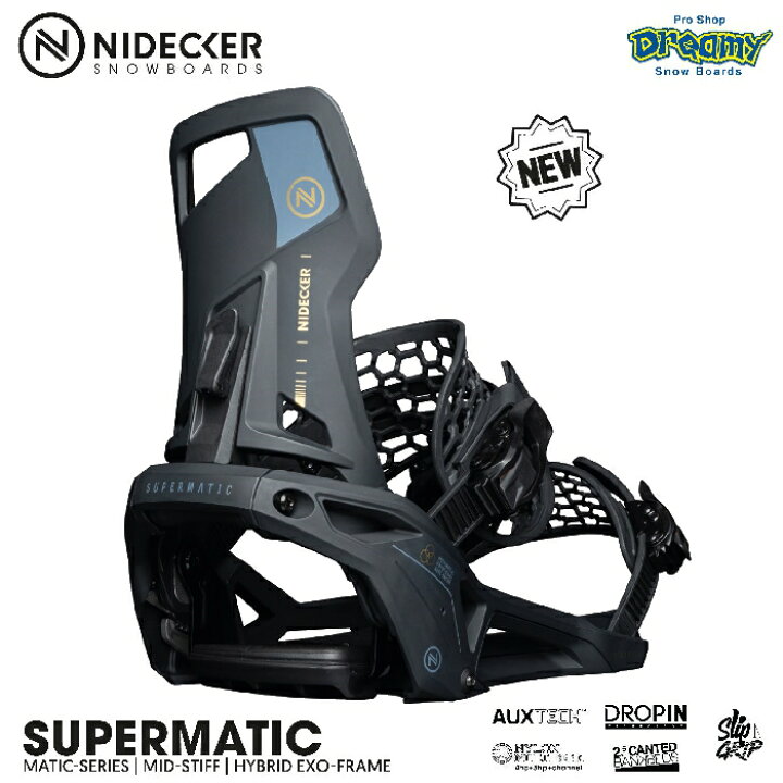 楽天市場】NIDECKER ナイデッカー SUPERMATIC バインディング スーパー 