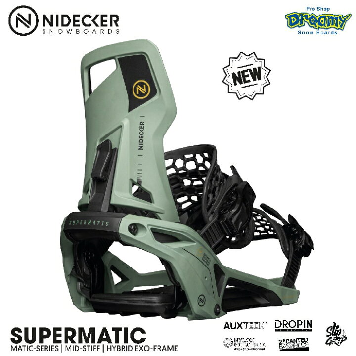 楽天市場】NIDECKER ナイデッカー SUPERMATIC バインディング スーパー 