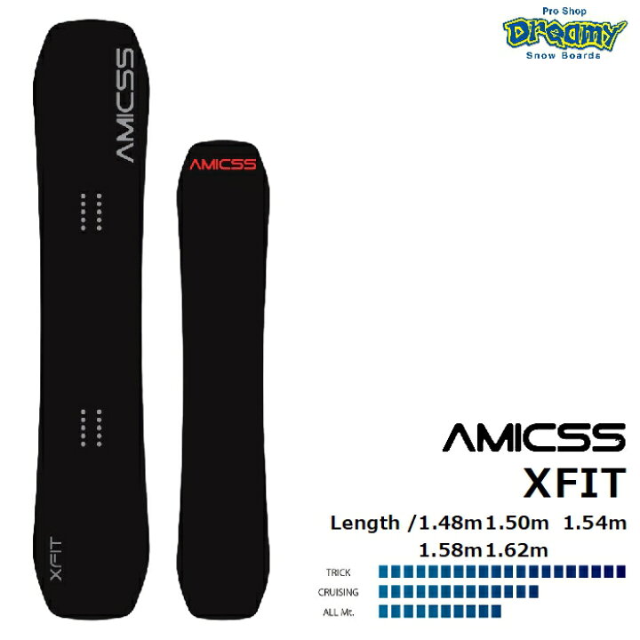 楽天市場】AMICSS アミックス XFIT キャンバー ディレクショナルツイン 