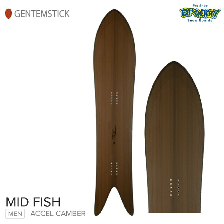 楽天市場】GENTEM STICK ゲンテンスティック MID FISH ミッド 