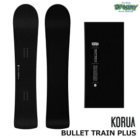 KORUA コルア BULLET TRAIN PLUS 160 バレット トレイン プラス フロートキャンバー チタニウム ソフトブーツカービング オールラウンド スノーボード 板 正規品