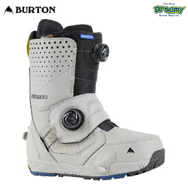 BURTON バートン Men's Photon Step On Wide Snowboard Boots 202471 メンズ ステップオン フォトン ワイド スノーボードブーツ BOA Vibram Gray 正規品