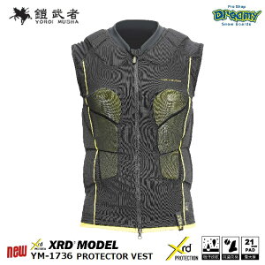 Z CV PROTECTOR VEST YM-1736 XRD pbhő21mm ő僌C[3w+3DbV z RۖhL BK jZbNX Xm[{[h 23-24 Ki