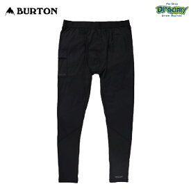 BURTON バートン Men's Burton Midweight X Base Layer Pants 221971 ベースレイヤー スリムフィット 4WAYストレッチ 防臭加工 速乾 透湿 腿ポケット 正規品