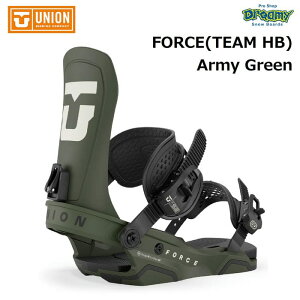 25-26 UNION Force TEAM HB 11010100-agr キャンバーディスク ミディアムフレックス オールマウンテン スノーボード バインディング ビンディング ユニオン 正規品