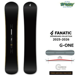 25-26 FANATIC G-ONE 160 tLo[ fBNVi J[rO I[}Ee n[htbNX t@ieBbN W[E Xm[{[h  Ki