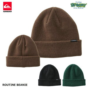 QUIKSILVER ROUTINE BEANIE EQYHA03420 r[j[ ܂Ԃ E[ AN Xm[{[h EFA t[TCY S jbgLbv NCbNVo[ Ki