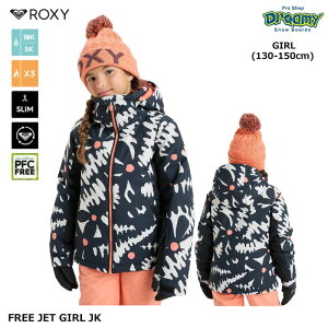 ROXY FREE JET GIRL JK ERGTJ03198 LbY Xm[WPbg 130-150cm XtBbg h  Nїn wbgΉt[h pX|Pbg LV[ Ki