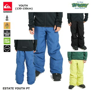 QUIKSILVER ESTATE YOUTH PT EQBTP03059 LbY Xm[pc 130-150cm _tBbg h  Nїn EGXg S NCbNVo[ Ki