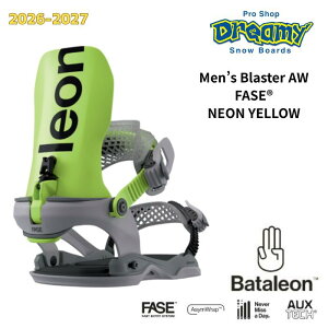 26-27 Bataleon Blaster FASE AsymWrap NeonYellow�t�@�X�g�G���g���[�V�X�e�� �o�^���I�� �u���X�^�[ �X�m�[�{�[�h �o�C���f�B���O ���K�i