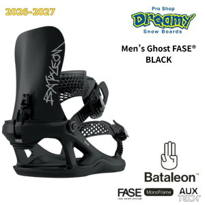 26-27 Bataleon M'S GHOST FASE �S�[�X�g BLACK �t�@�X�g�G���g���[�V�X�e�� �o�^���I�� �X�m�[�{�[�h �o�C���f�B���O ���K�i