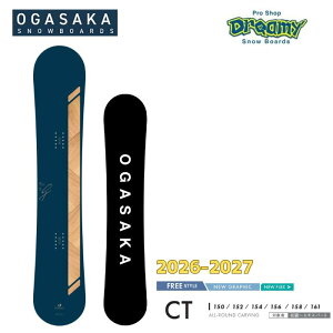 26-27 OGASAKA �I�K�T�J CT �����Y �t���[���C�f�B���O �J�[�r���O 150/152/154/156/158/161 �����X�m�[�{�[�h ���K�i