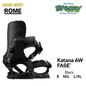 26-27 ROME Katana AW FASE BLACK ���[�� �J�^�i �t�F�[�Y�V�[�X�e�� 21026102blk �X�m�[�{�[�h �o�C���f�B���O