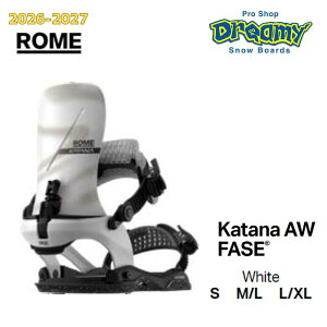 26-27 ROME Katana AW FASE WHITE ���[�� �J�^�i �t�F�[�Y�V�[�X�e�� 21026102wt �X�m�[�{�[�h �o�C���f�B���O