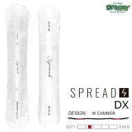 26-27 SPREAD DX 136/138/140/142/145/148/150/152/154 ダブルキャンバー フリーラン スノーボード 尾川…