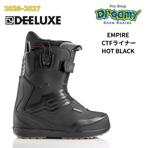 26-27 DEELUXE �f�B�[���b�N�X EMPIRE CTF���C�i�[ HOT BLACK �G���p�C�A �T�[���C���i�[ �M���^ �X�m�[�{�[�h �u�[�c 572621-4219