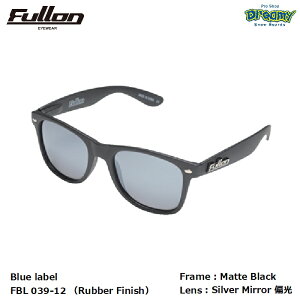 FULLON t[ FBL039-12 iRubber Finishj MatteBlack SilverMirrorΌY EFg^ o[tBjbV Kl@pВ TOX Ki