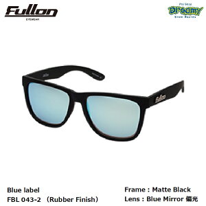 FULLON �t���[�� FBL 043-2 �iRubber Finish�j MatteBlack BlueMirror�Ό������Y �E�F�����g���^ ���o�[�t�B�j�b�V�� ���K�l�@�����p�В��� �T���O���X ���K�i