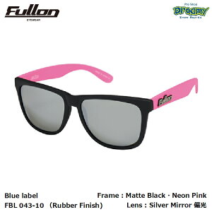 FULLON �t���[�� FBL 043-10 (Rubber Finish) MatteBlack�ENeonPink SilverMirror�Ό������Y �E�F�����g���^ ���o�[�t�B�j�b�V�� �В��ܕt�� �T���O���X ���K�i