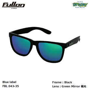 FULLON t[ FBL 043-35 Black GreenMirrorΌY EFg Kl@p@ۋВܕt ubN O[~[ TOX Ki