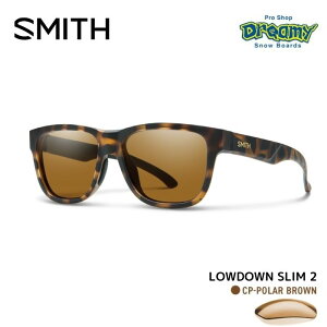 SMITH X~X Lowdown Slim 2 Matte Tort 20439416 CP Polarized Brown N}|bvΌY TOX Ki