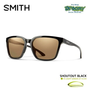 SMITH �X�~�X POLARX Shoutout Black 207700850 X-Light Green 37 Silver Mirror �T���O���X ���K�i